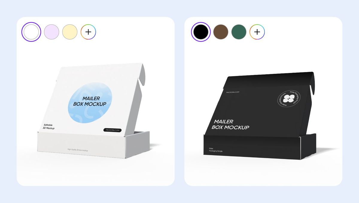 Varying color options for effective branding Varying color options for effective branding