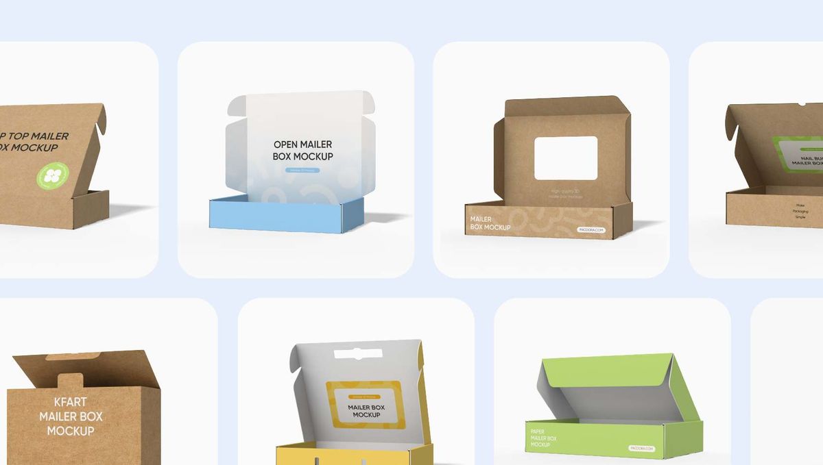 Versatile mailer box styles Versatile mailer box styles