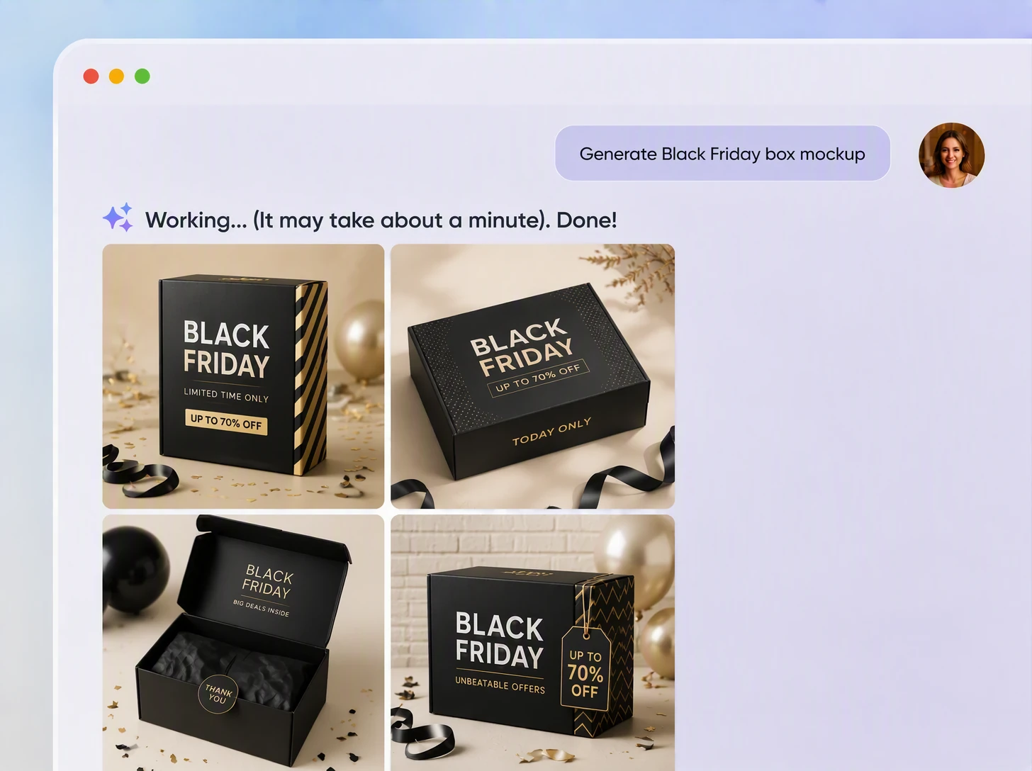 Step 2: Generate your box mockup Step 2: Generate your box mockup