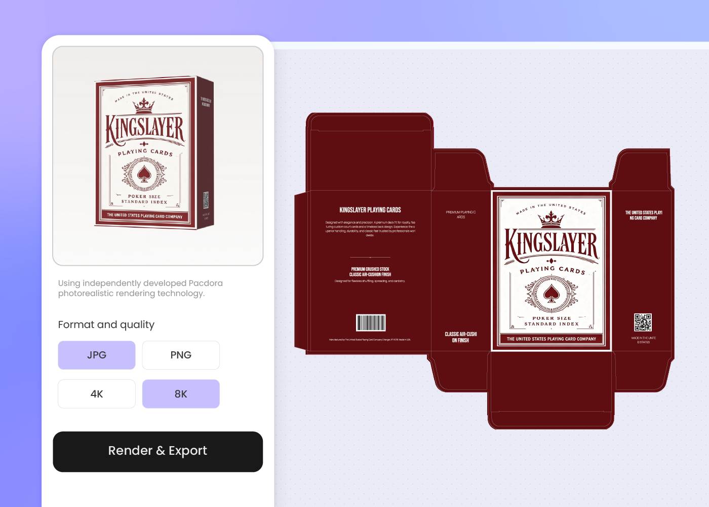 Step 3: Export for print or campaign Step 3: Export for print or campaign