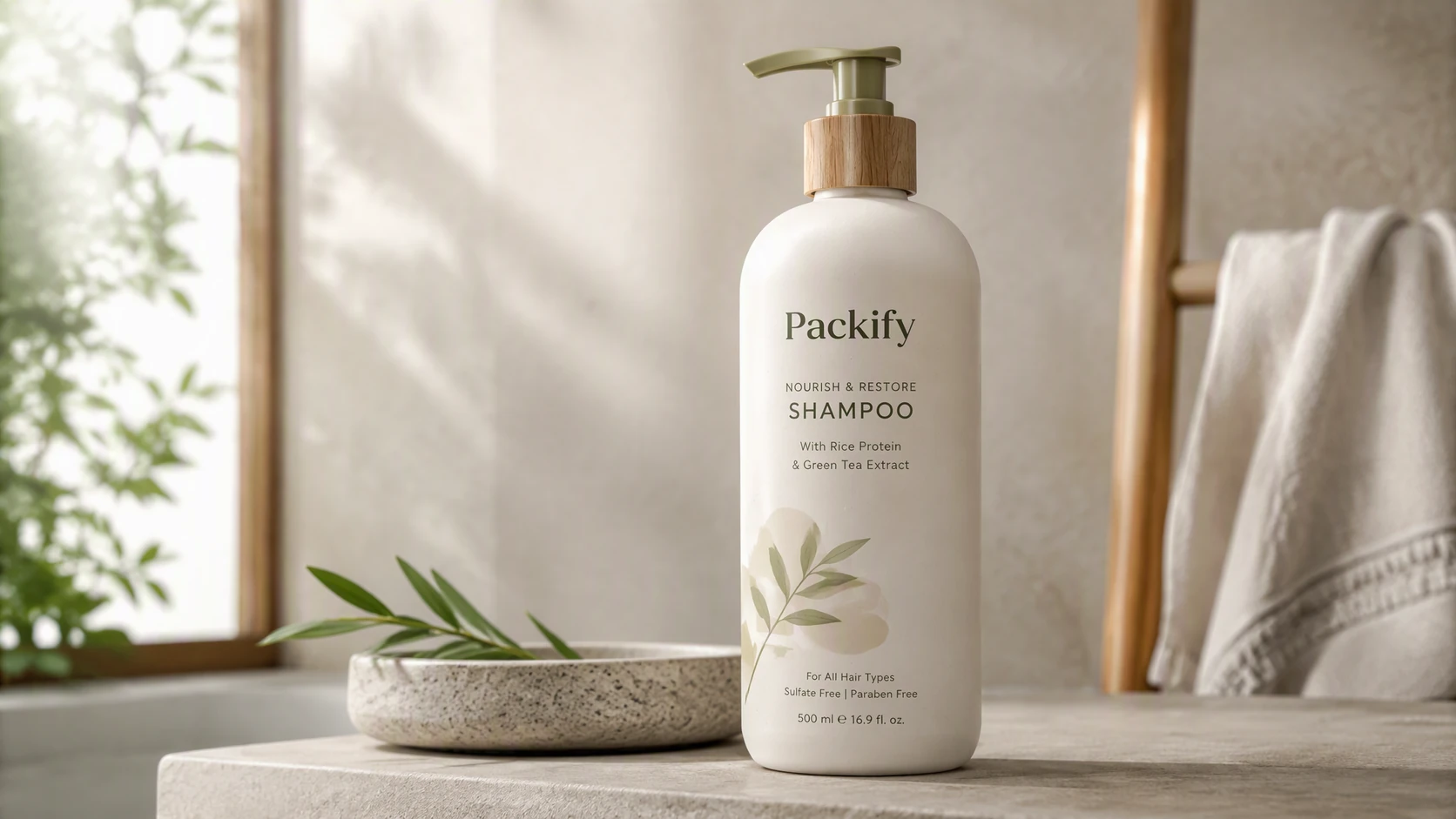 Shampoo bottle mockup generator Shampoo bottle mockup generator