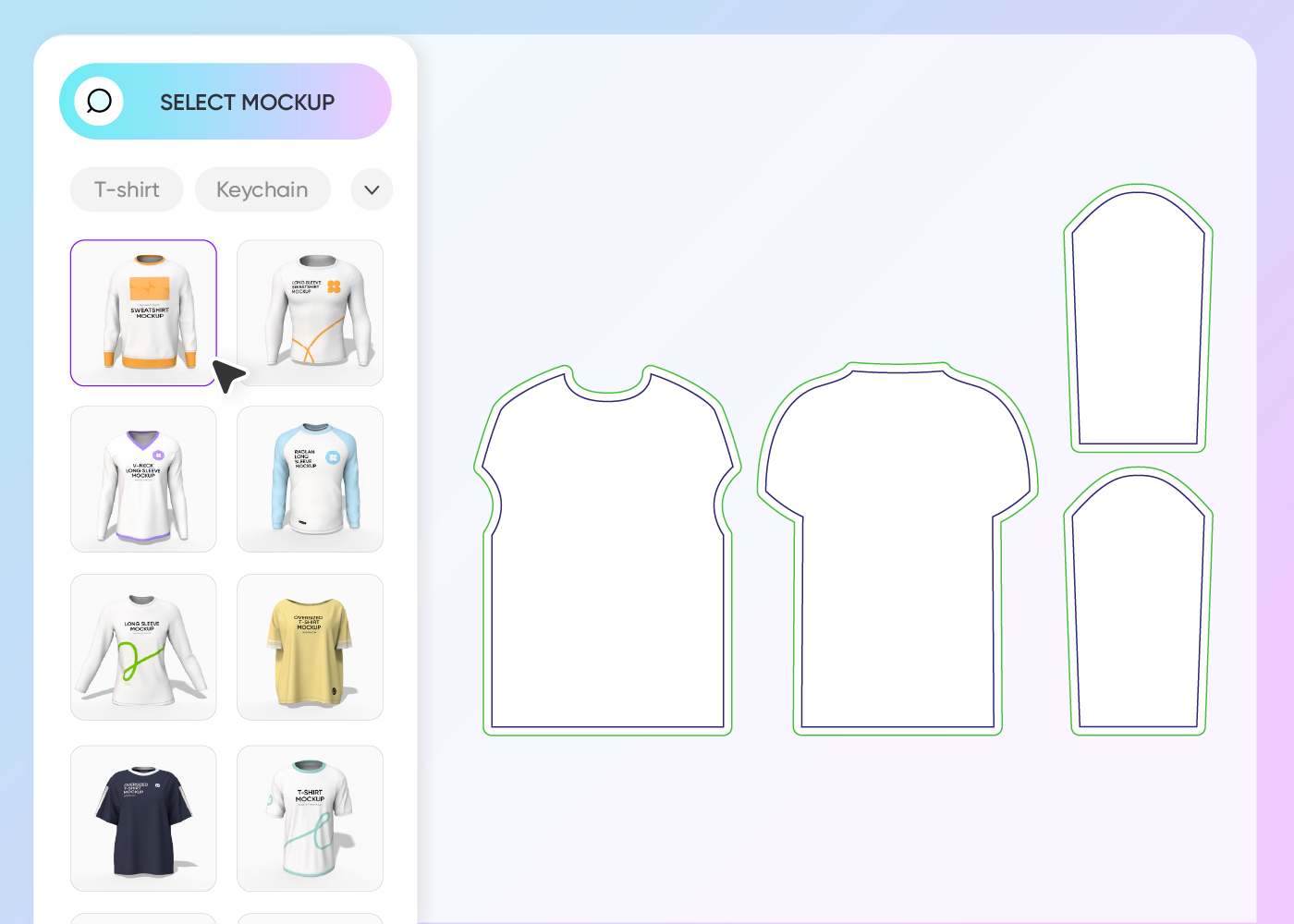 Step 1: Select your Christmas shirt mockup style Step 1: Select your Christmas shirt mockup style