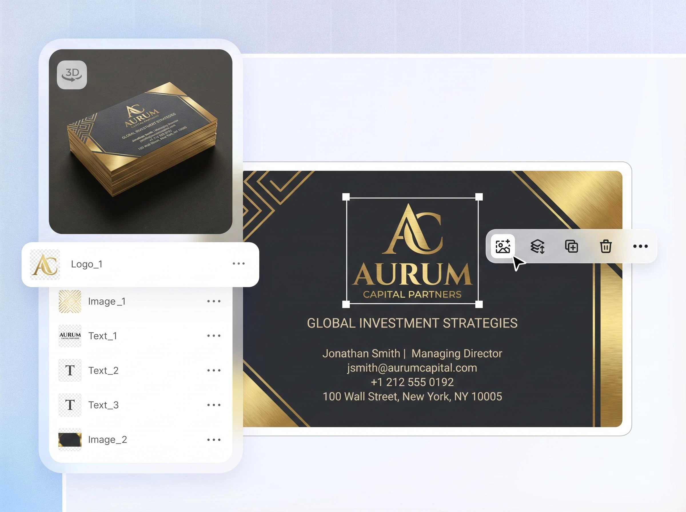 Look credible across business materials Look credible across business materials