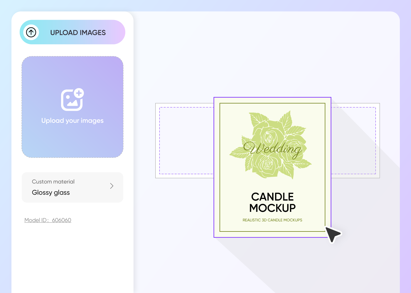 Step 2: Upload design and customize Step 2: Upload design and customize