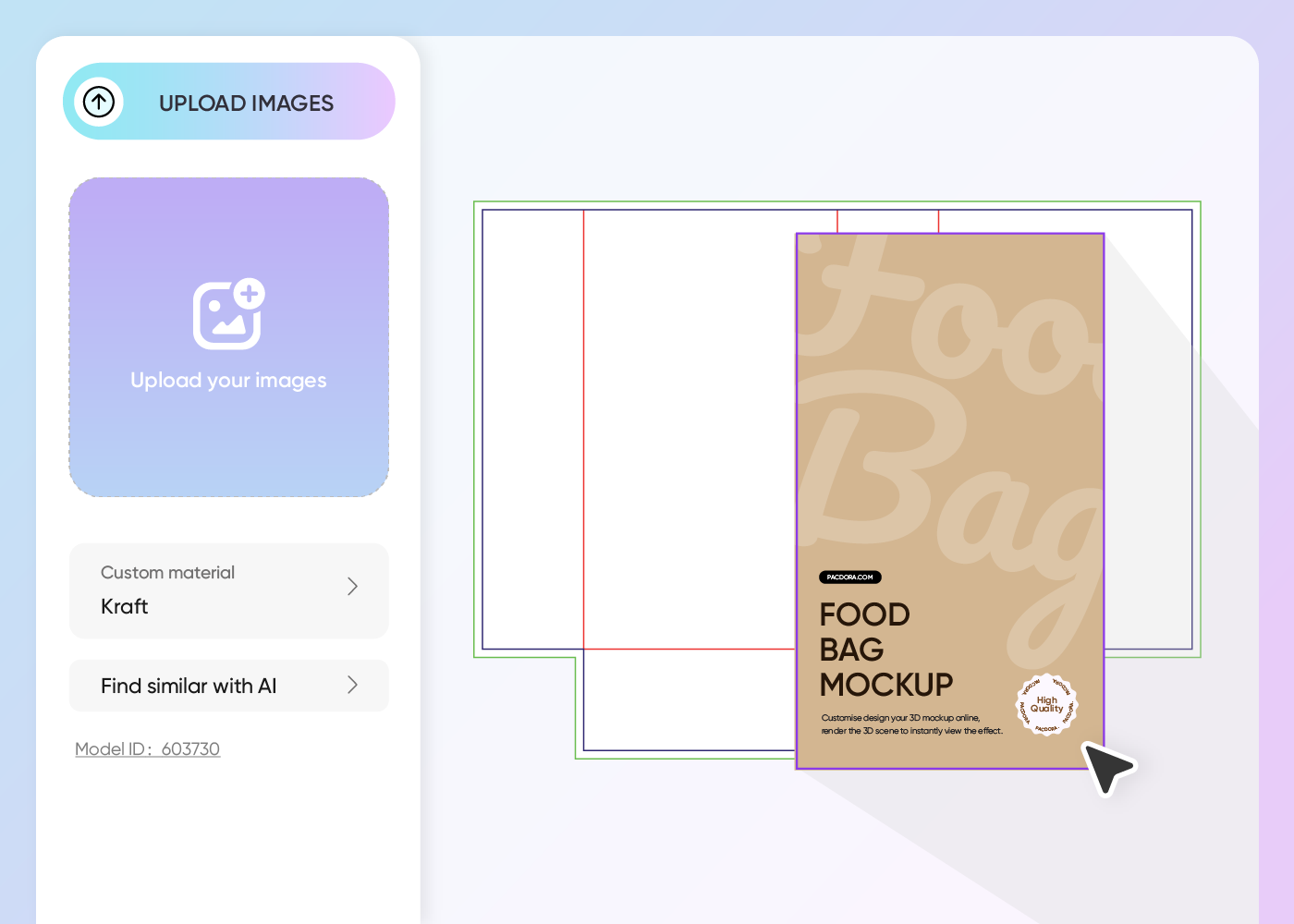 Step 2: Upload design and customize Step 2: Upload design and customize