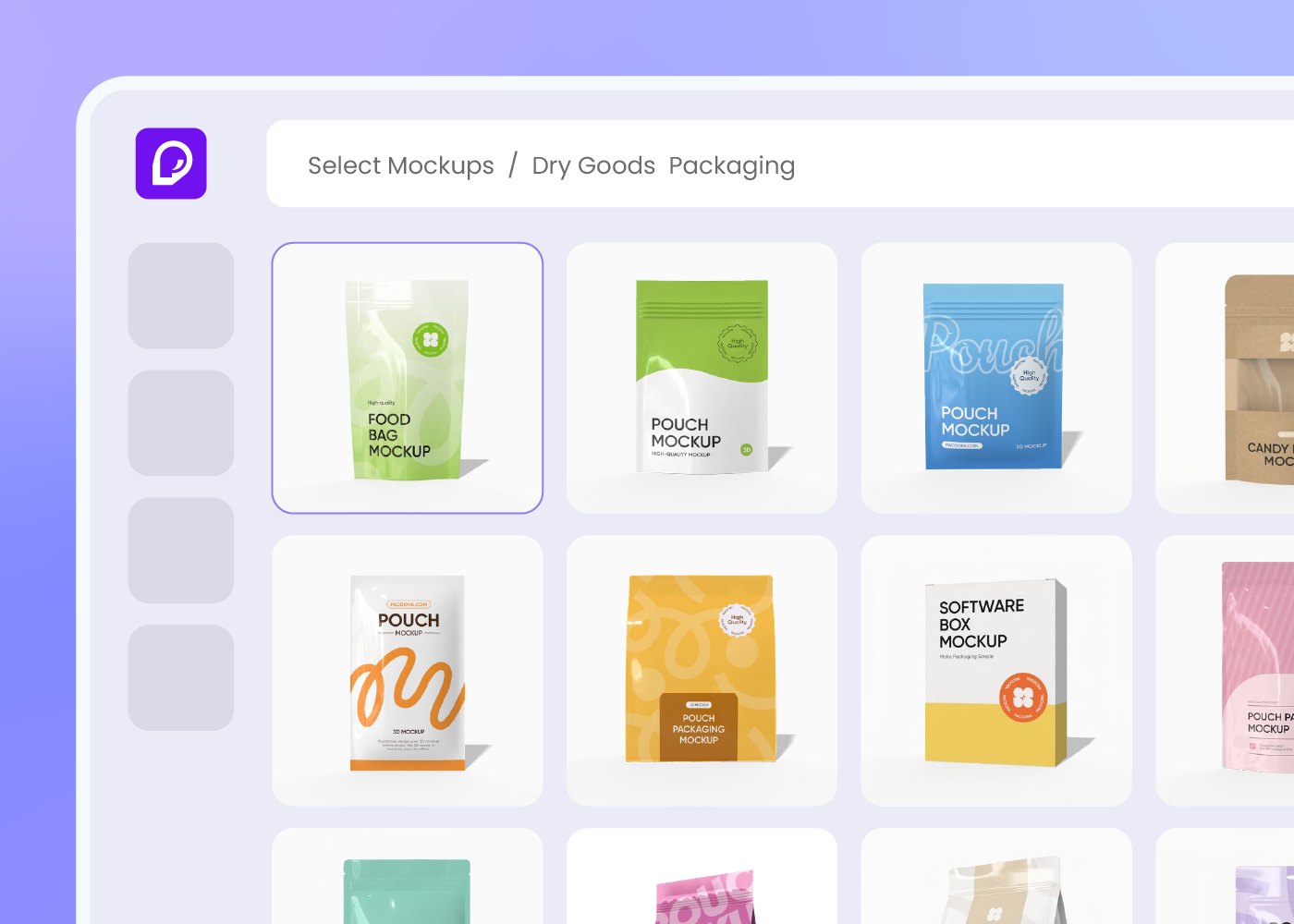 Step 1: Choose a pouch or bag Step 1: Choose a pouch or bag