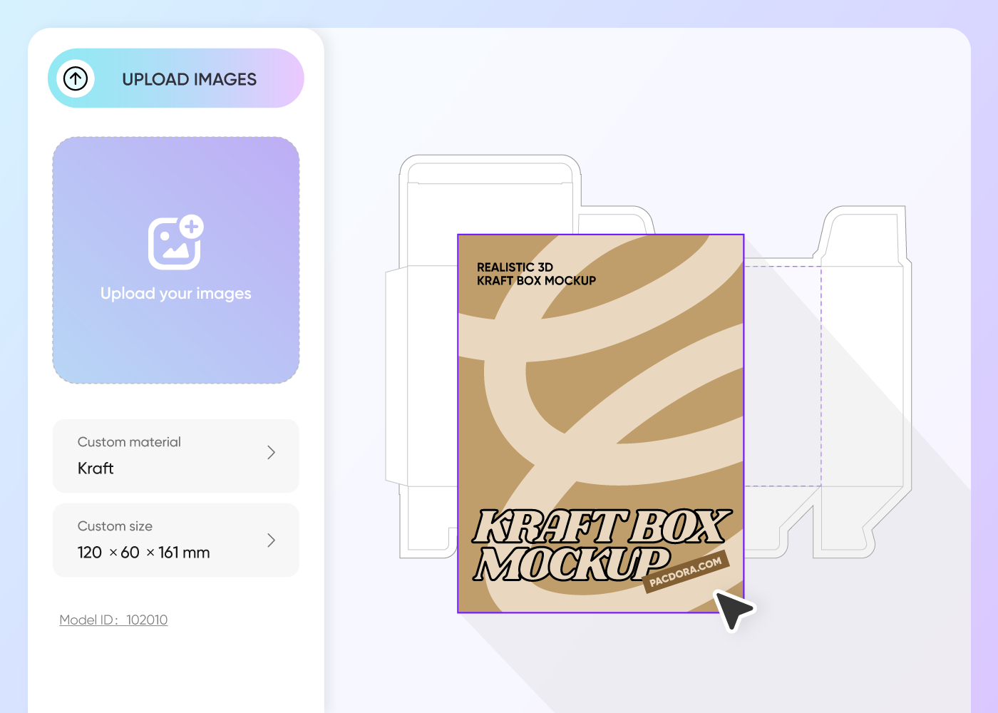 Step 2: Upload design and customize Step 2: Upload design and customize