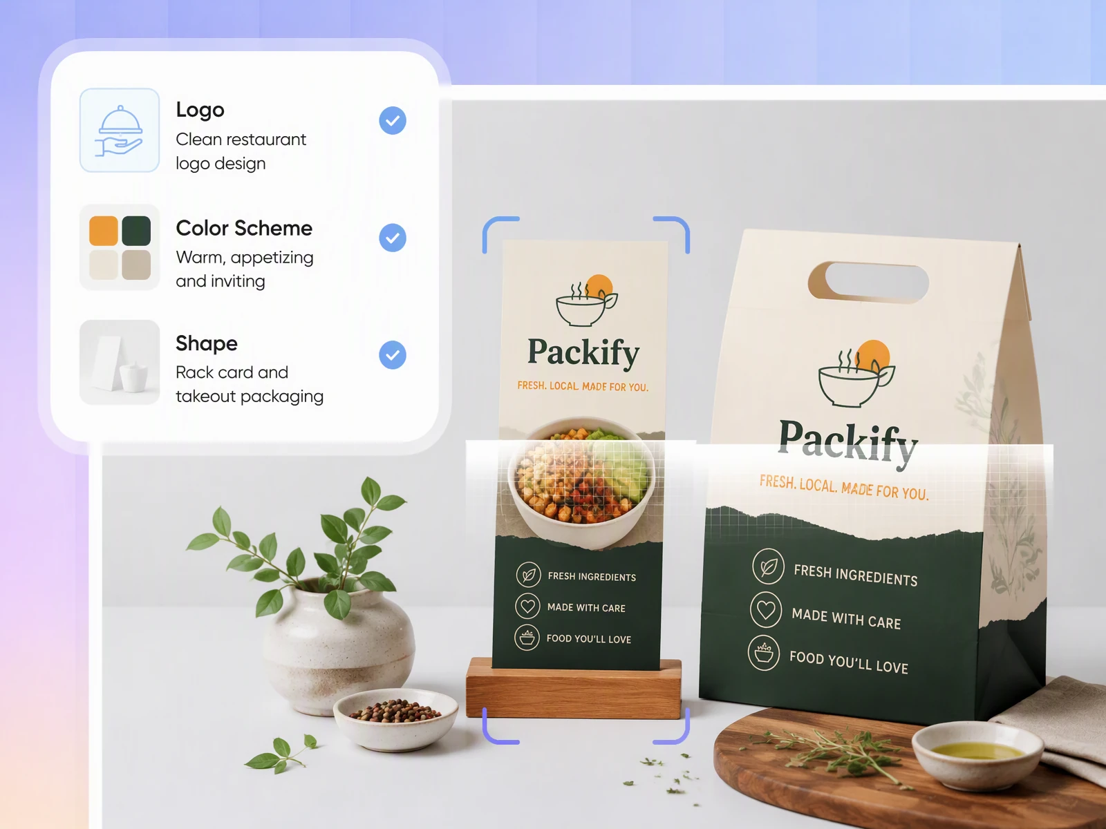 Connect promotions with product packaging personalized-rack-cards-connect-promotions-with-product-packaging