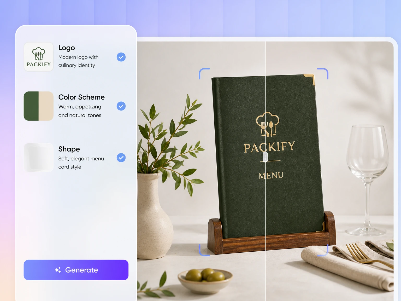Make every dish easier to find Make every dish easier to find