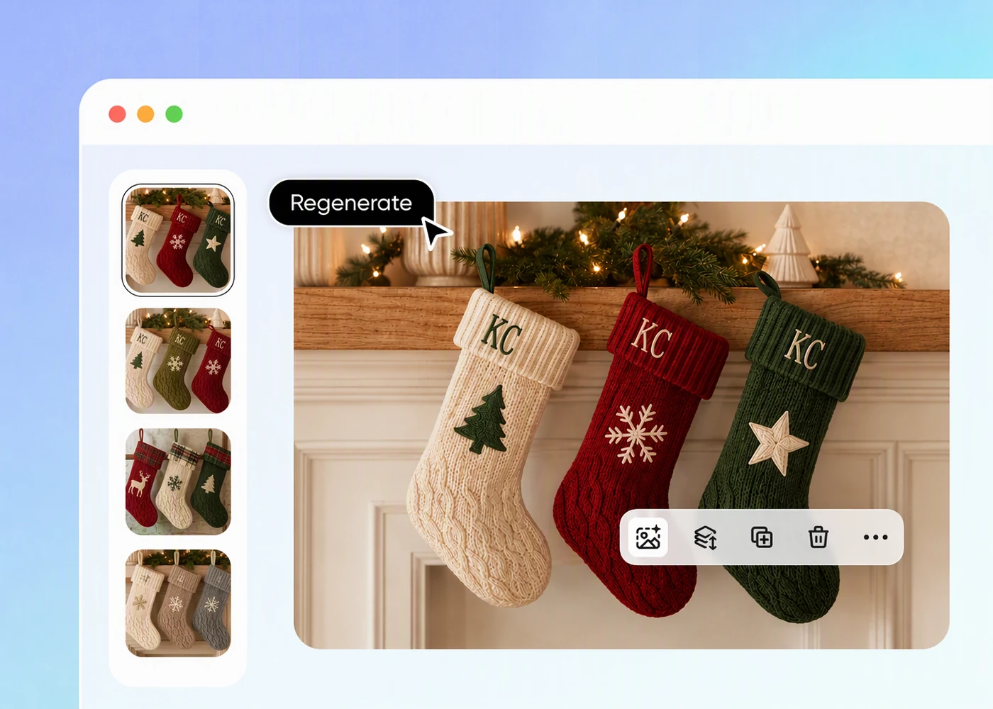 Step 2: Edit your Christmas stocking design custom-christmas-stockings-edit-your-stocking-design