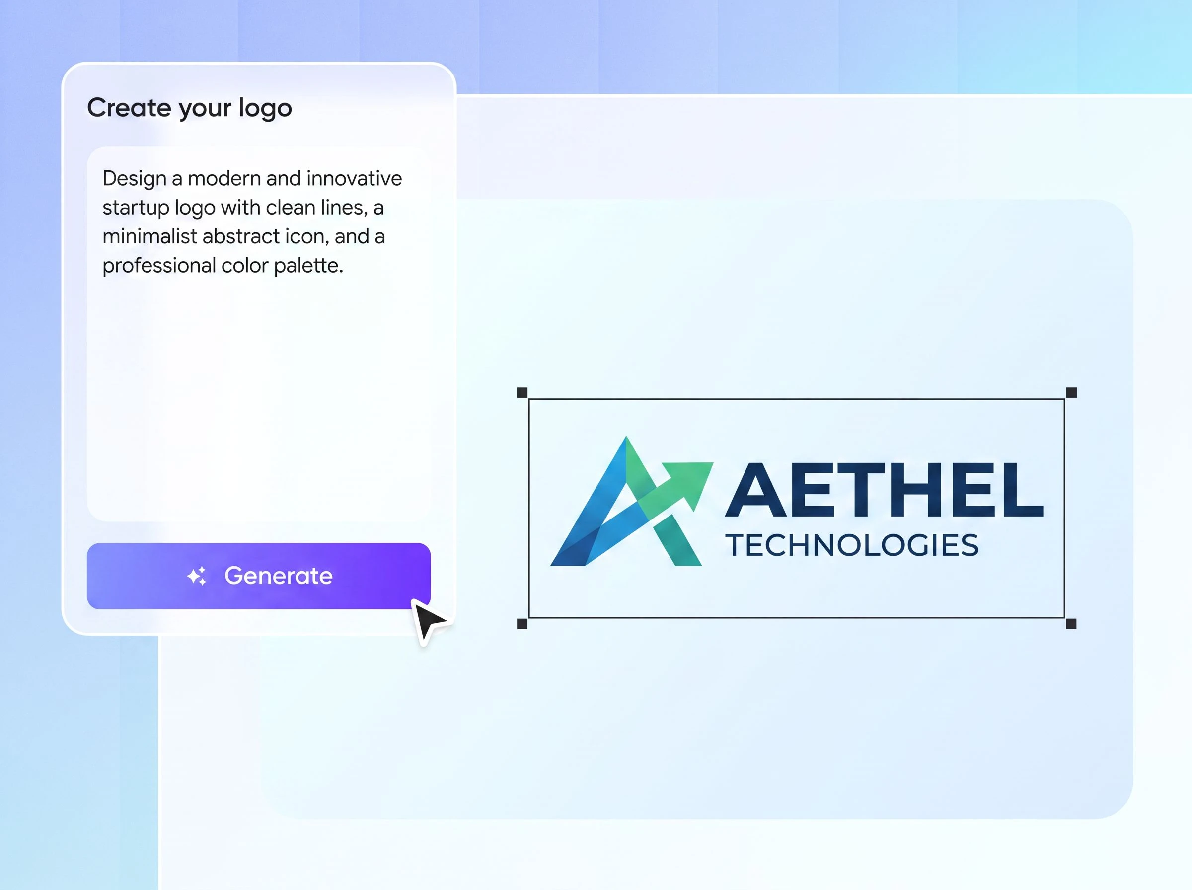 Step 1: Write your logo prompt Step 1: Write your logo prompt
