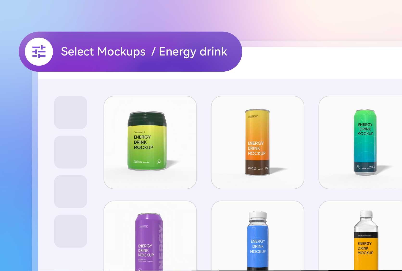 Diverse styles for your energy drink packaging Diverse styles for your energy drink packaging