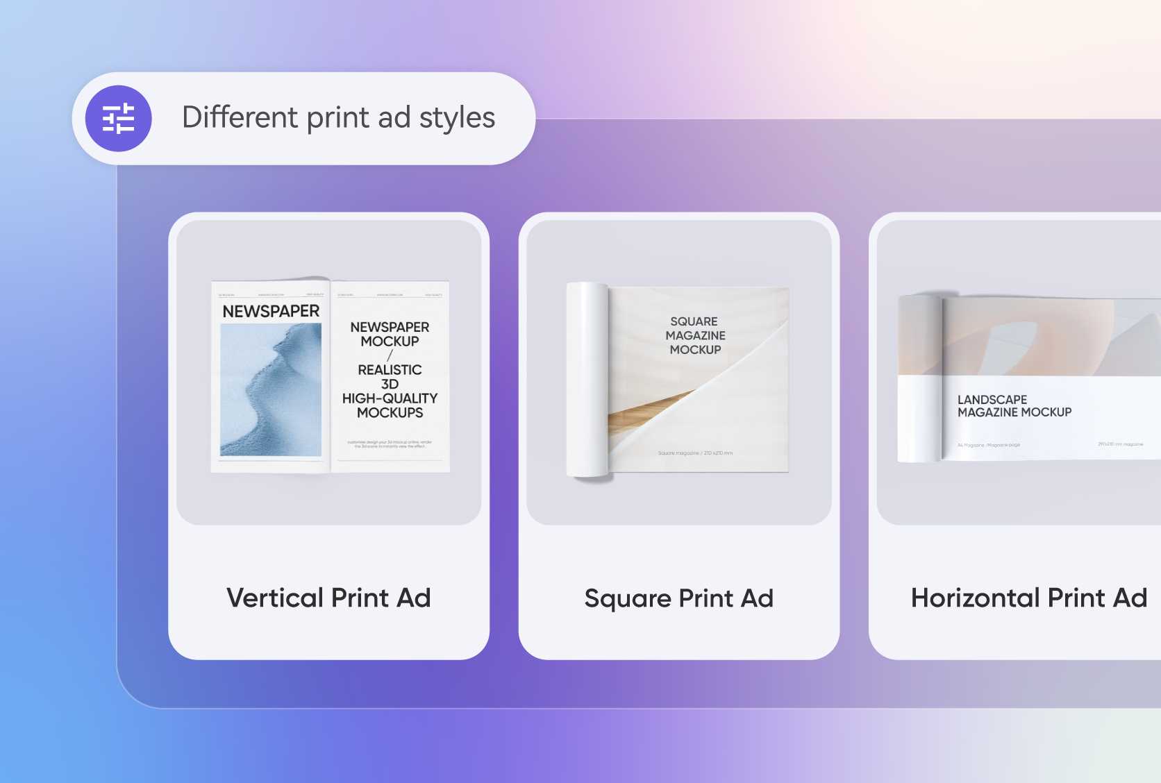 Use layout that makes your ad engaging Use layout that makes your ad engaging