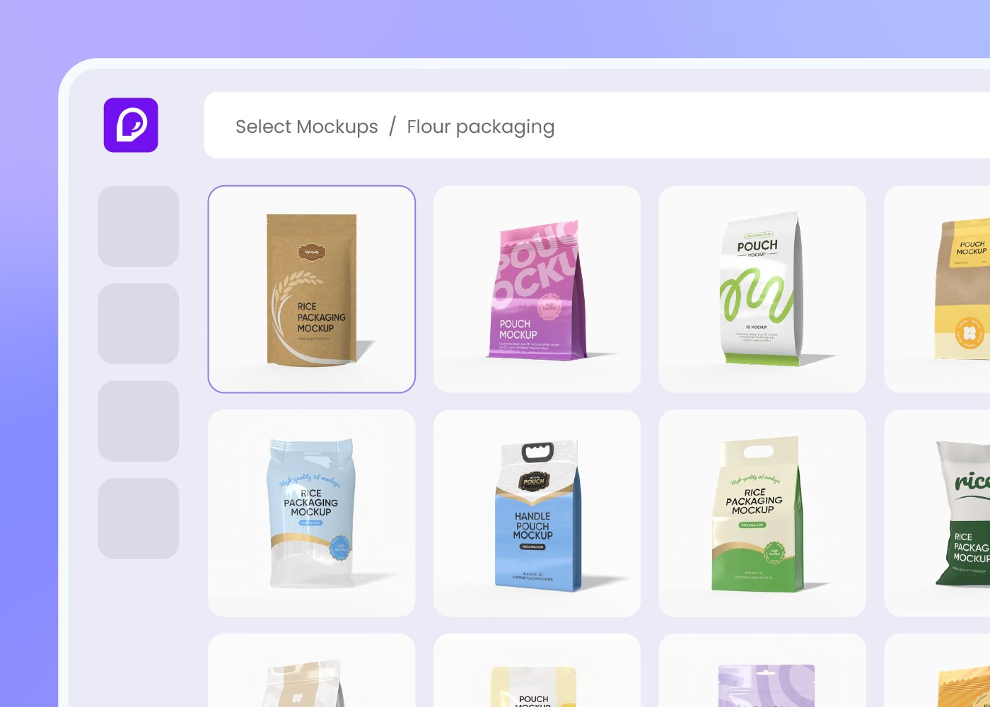 Step 1: Choose your flour bag or pouch Step 1: Choose your flour bag or pouch