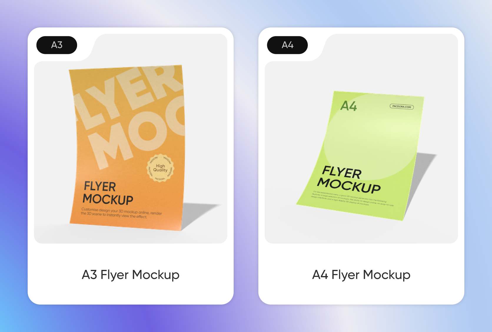 Choose the right flyer mockup sizes Choose the right flyer mockup sizes