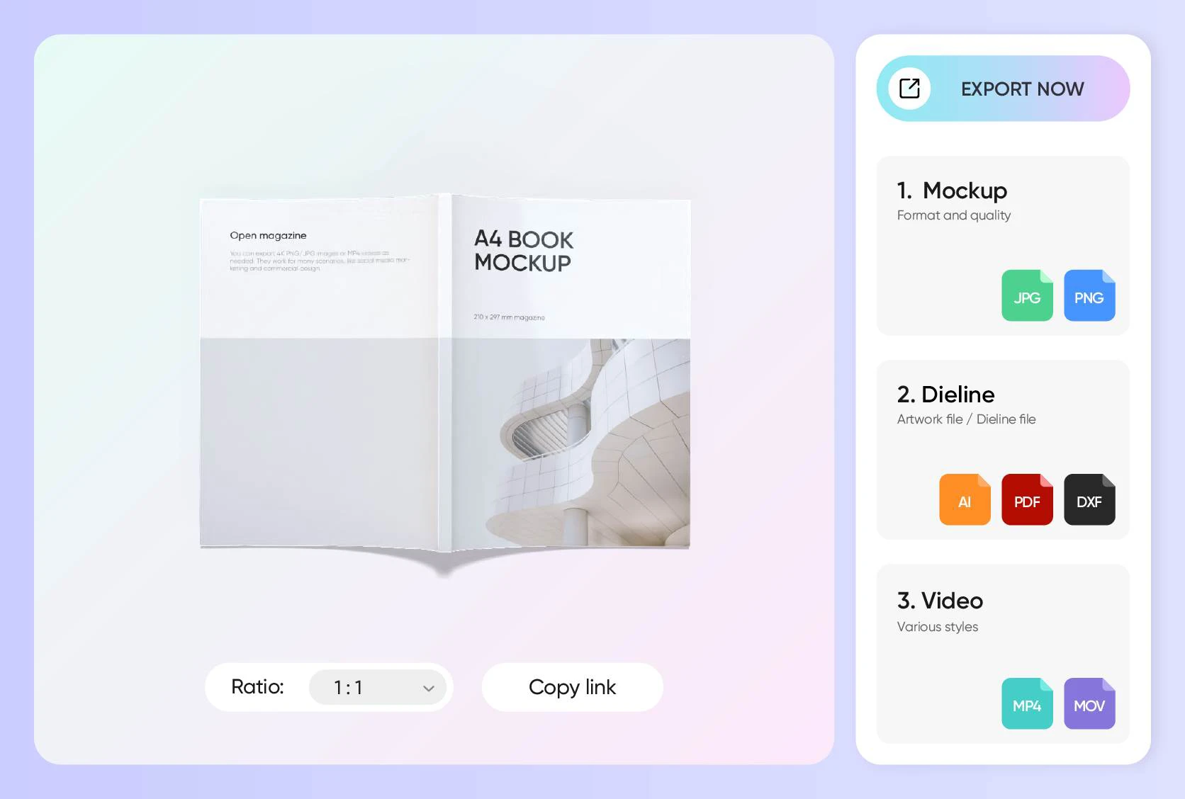 HD export formats for clear presentations HD export formats for clear presentations