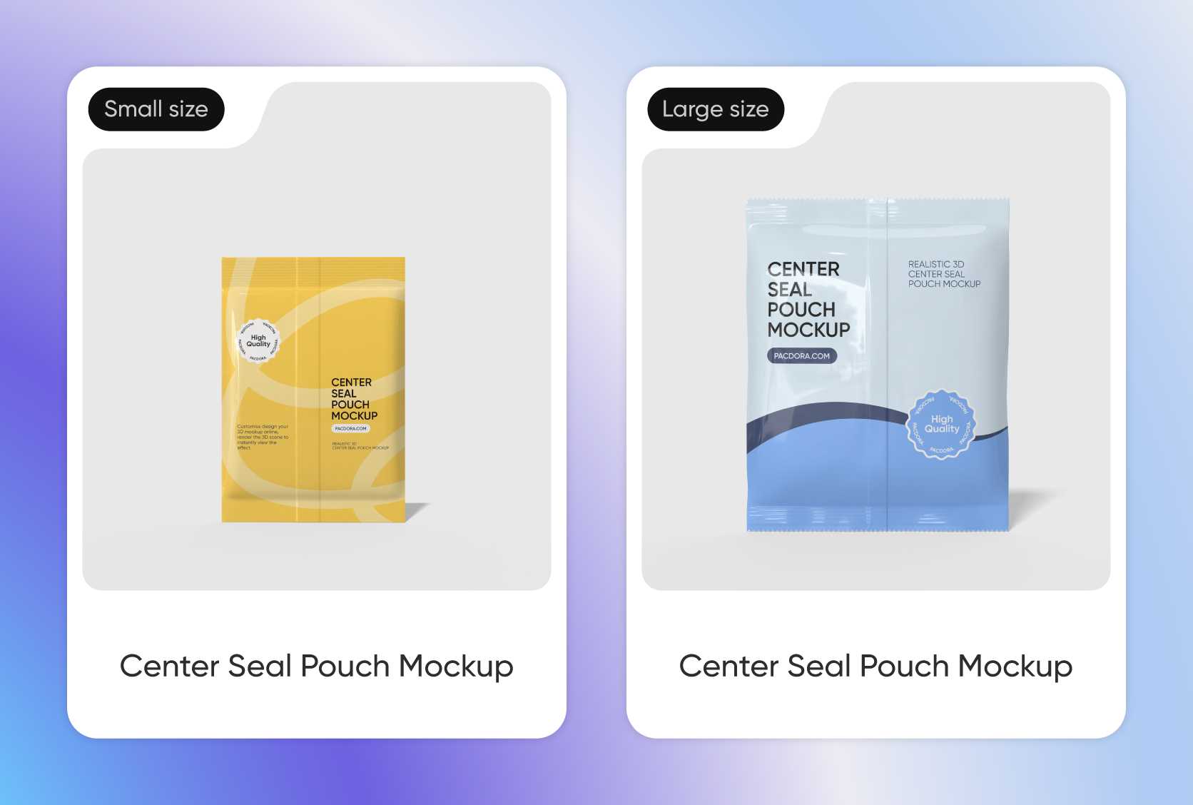 Right pouch sizes for better shelf presence Right pouch sizes for better shelf presence