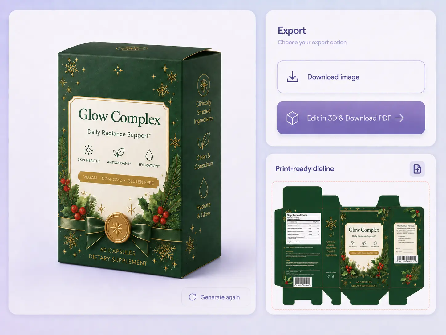 Connect Your Mockup to a Dieline Connect Your Mockup to a Dieline