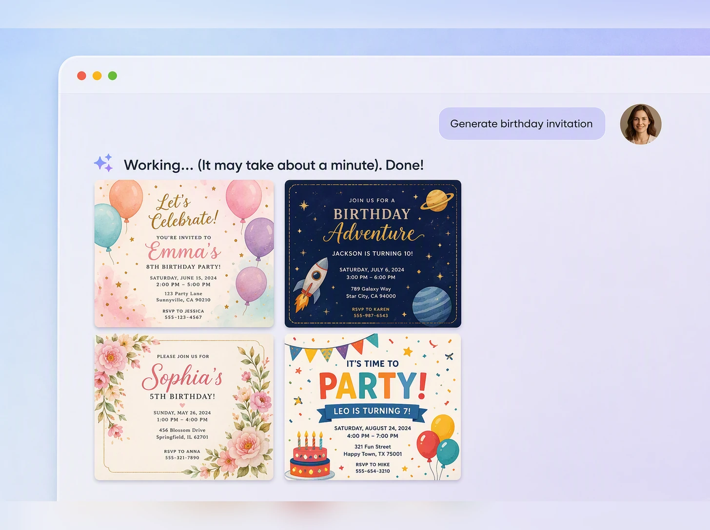 Step 2: Generate and Review the Design Step 2: Generate and Review the Design