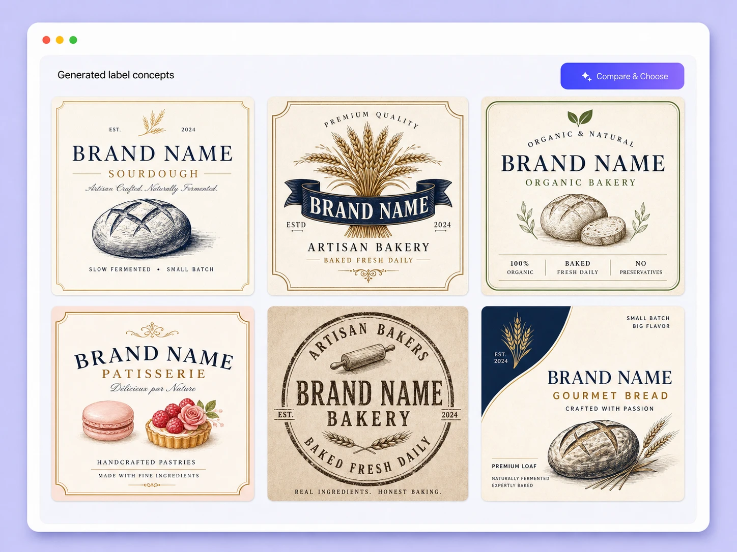 Step 2: Generate and compare designs Step 2: Generate and compare designs