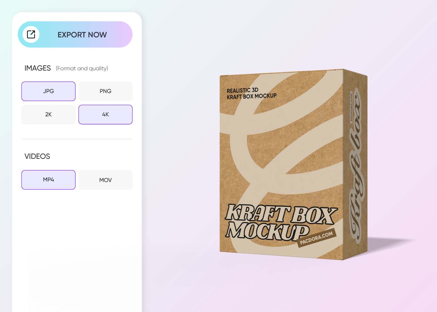 Step 3: Download your box design Step 3: Download your box design