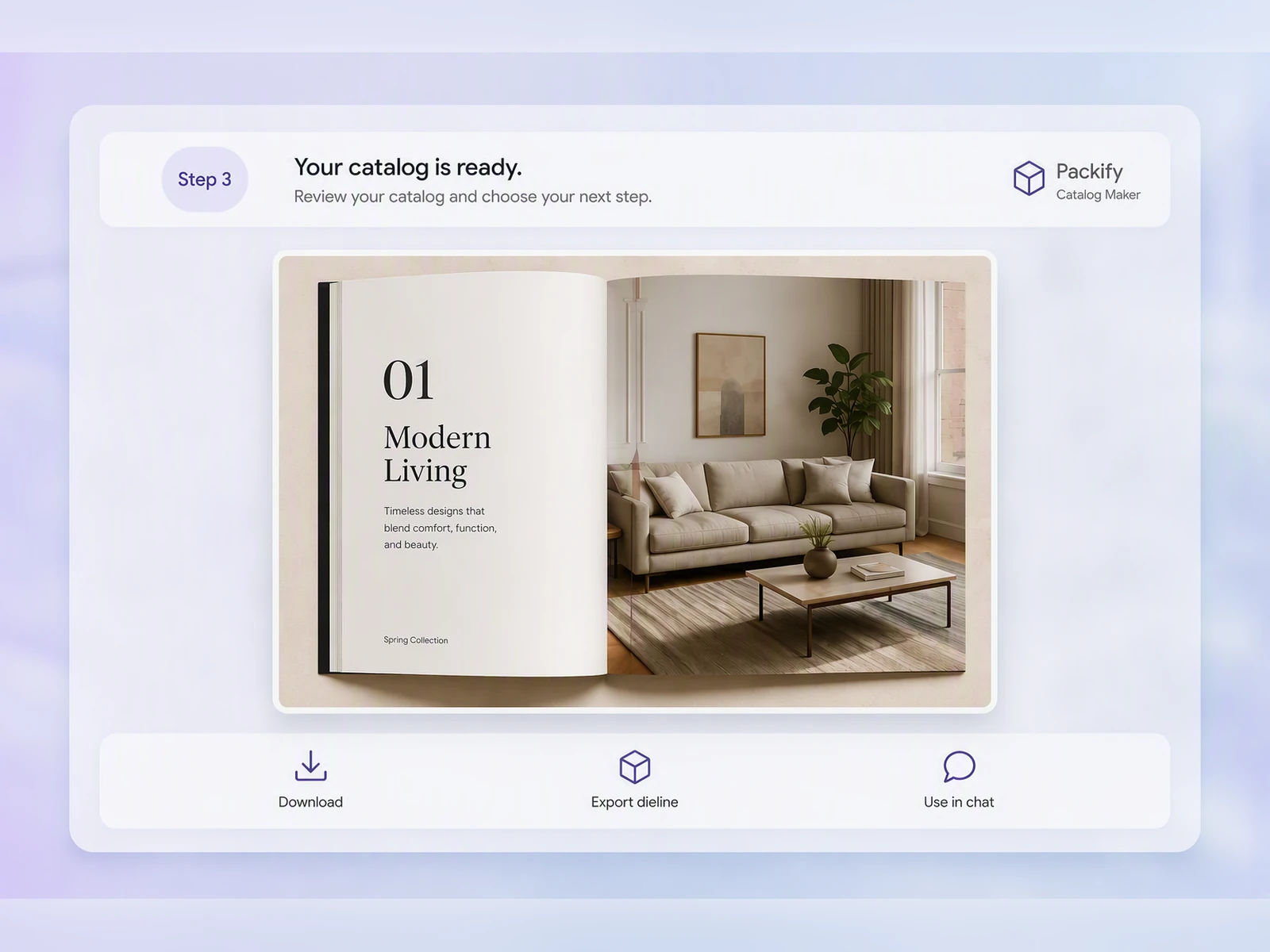 Step 3: Open the editor and check your layout Step 3: Open the editor and check your layout
