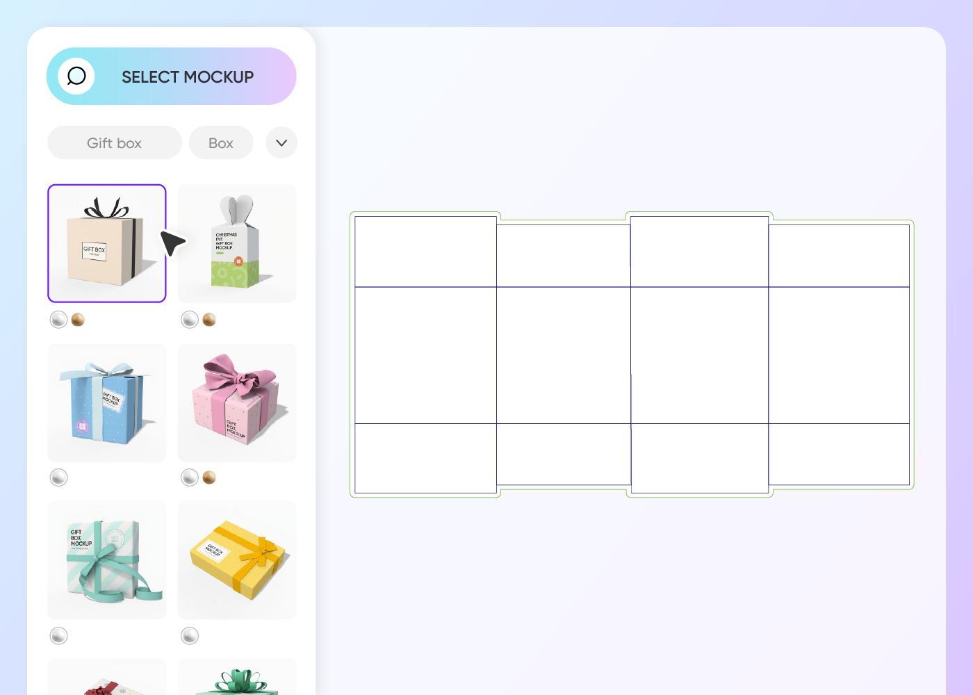 Step 1: Select your ideal gift box packaging Step 1: Select your ideal gift box packaging