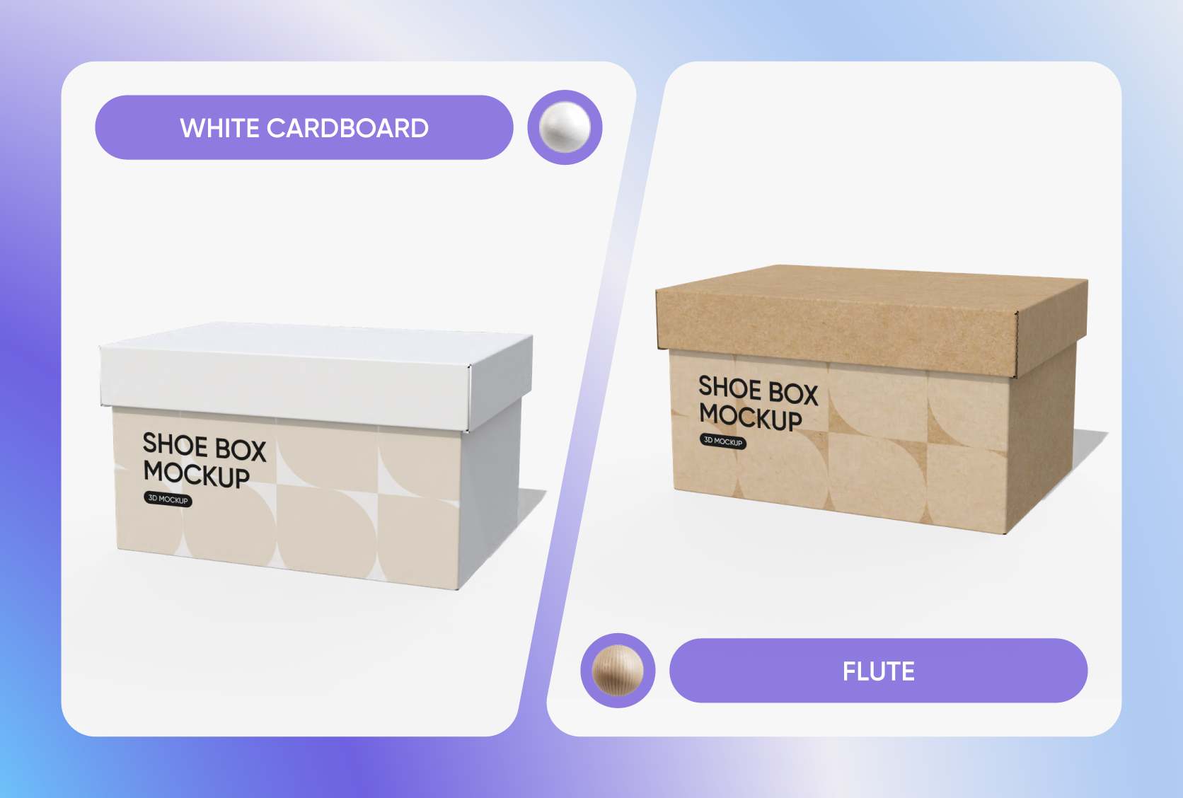 Select the perfect shoe box material Select the perfect shoe box material