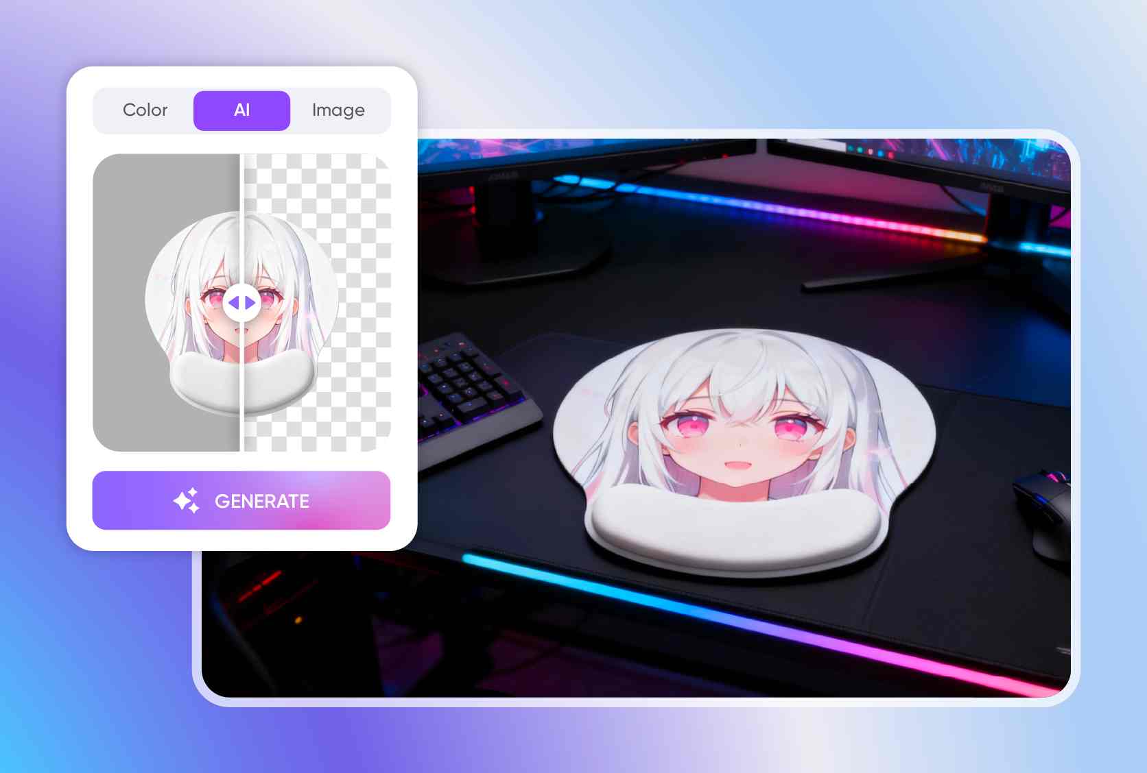 Use AI backgrounds to boost visual appeal Use AI backgrounds to boost visual appeal