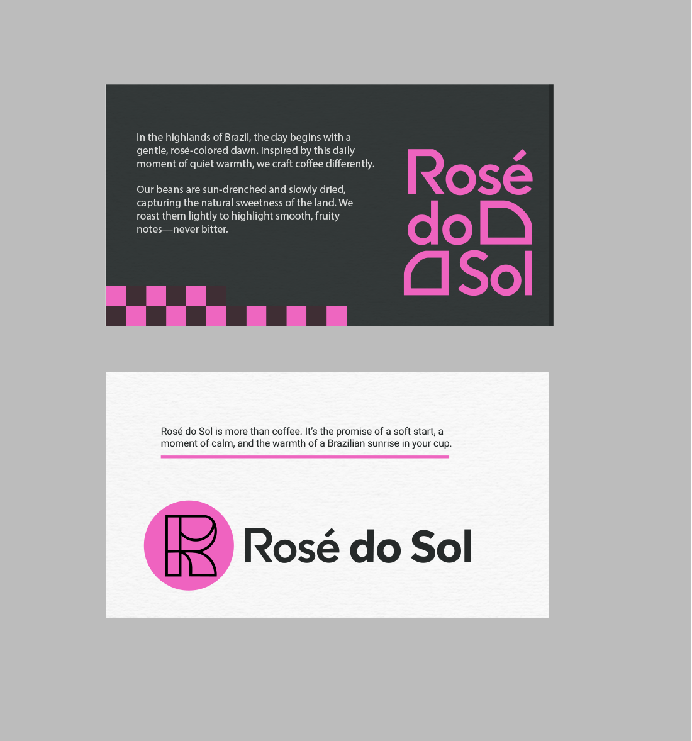 Visual elements: color and typography Visual elements: color and typography