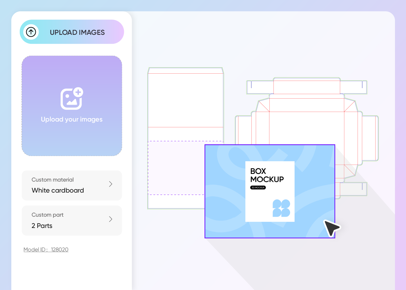 Step 2: Upload designs and customize Step 2: Upload designs and customize