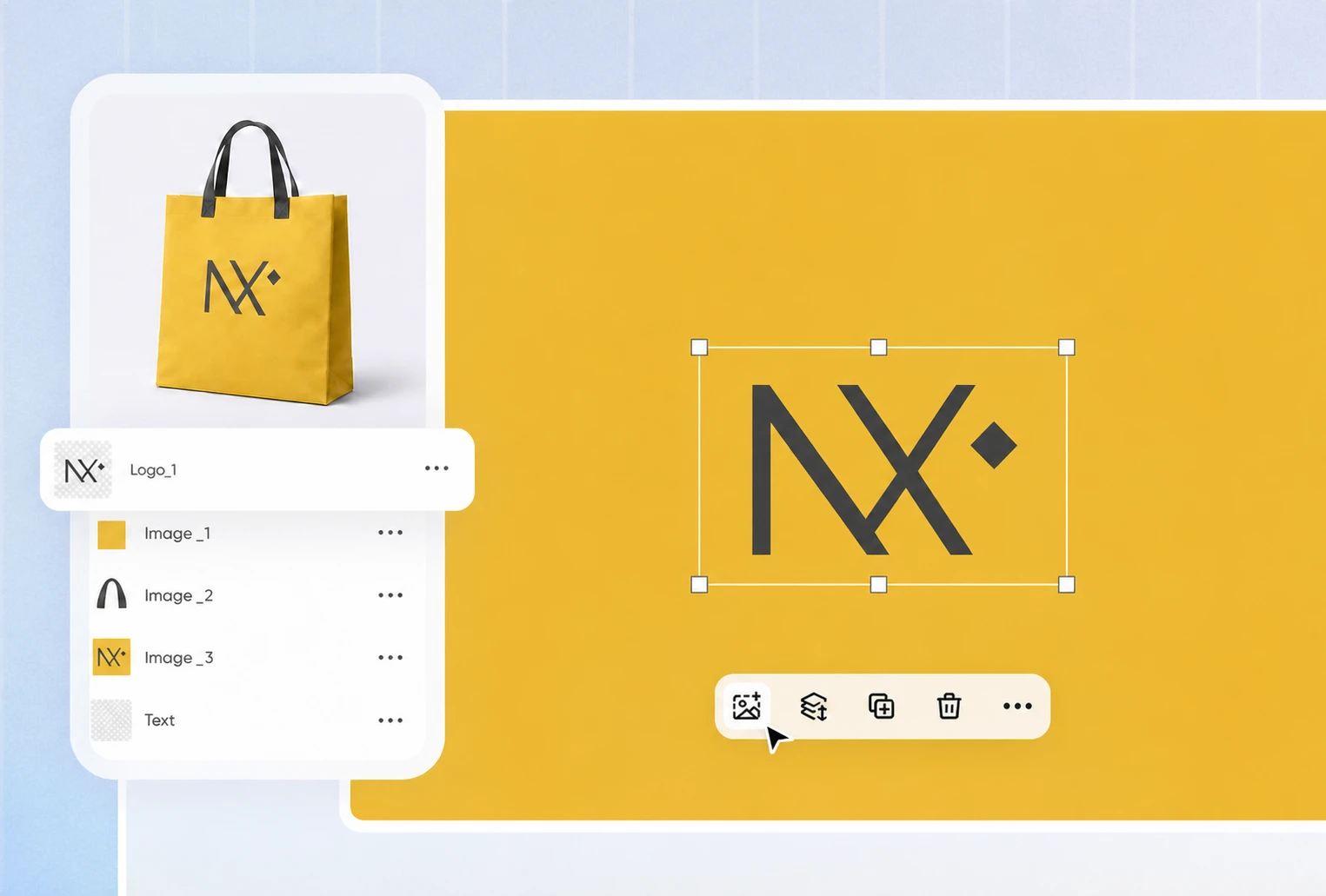 Extend your monogram to packaging Extend your monogram to packaging