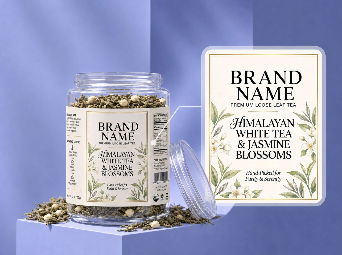 Create tea labels at a lower cost Create tea labels at a lower cost
