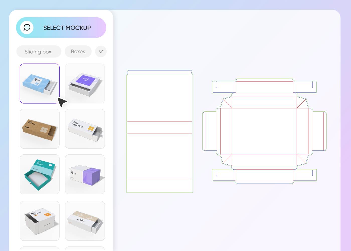 Step 1: Select a drawer box style Step 1: Select a drawer box style
