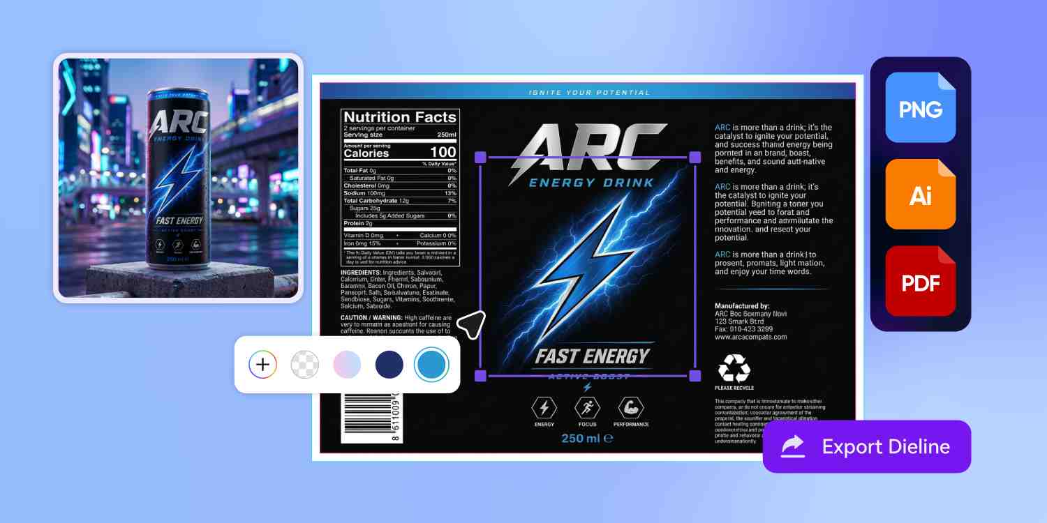 Layout caffeine mg, claim, and brand Layout caffeine mg, claim, and brand