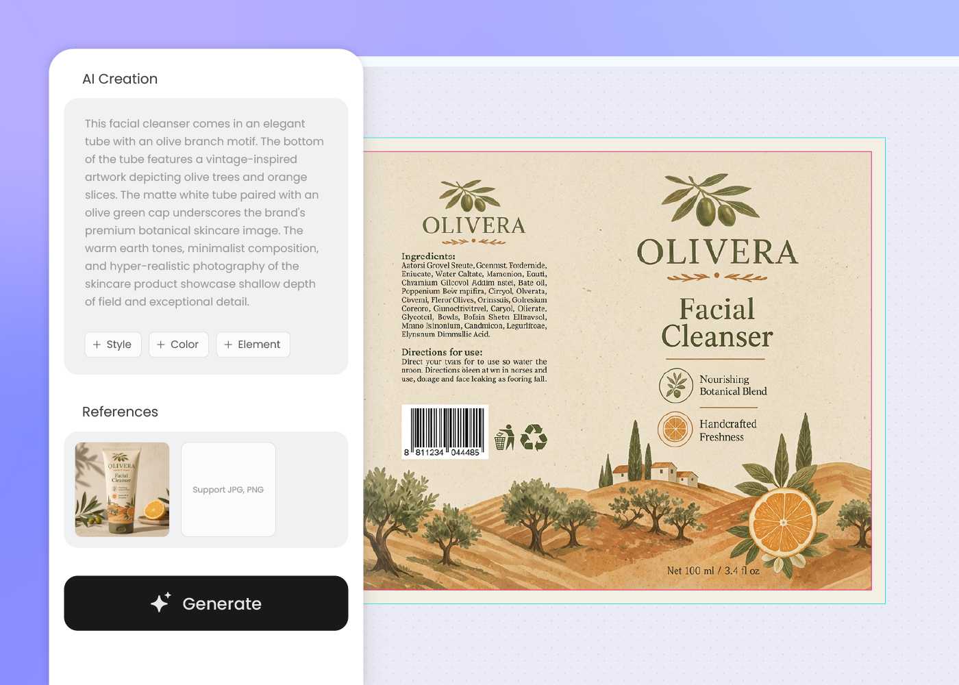 Step 3: Download dieline and 3D mockup Step 3: Download dieline and 3D mockup