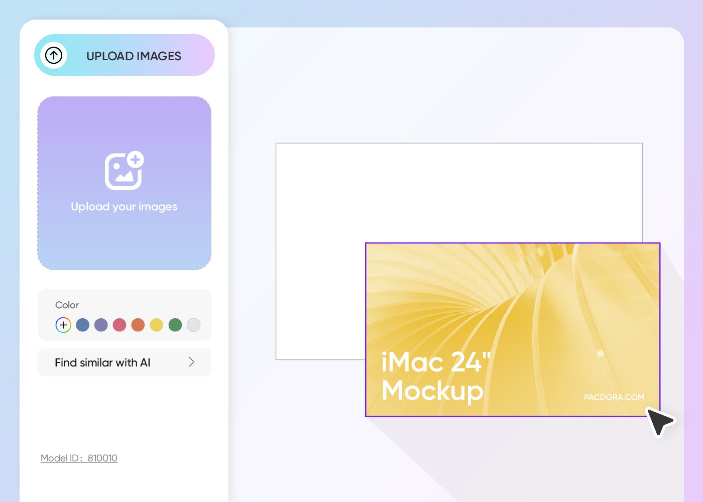 Step 2: Upload design and customize Step 2: Upload design and customize