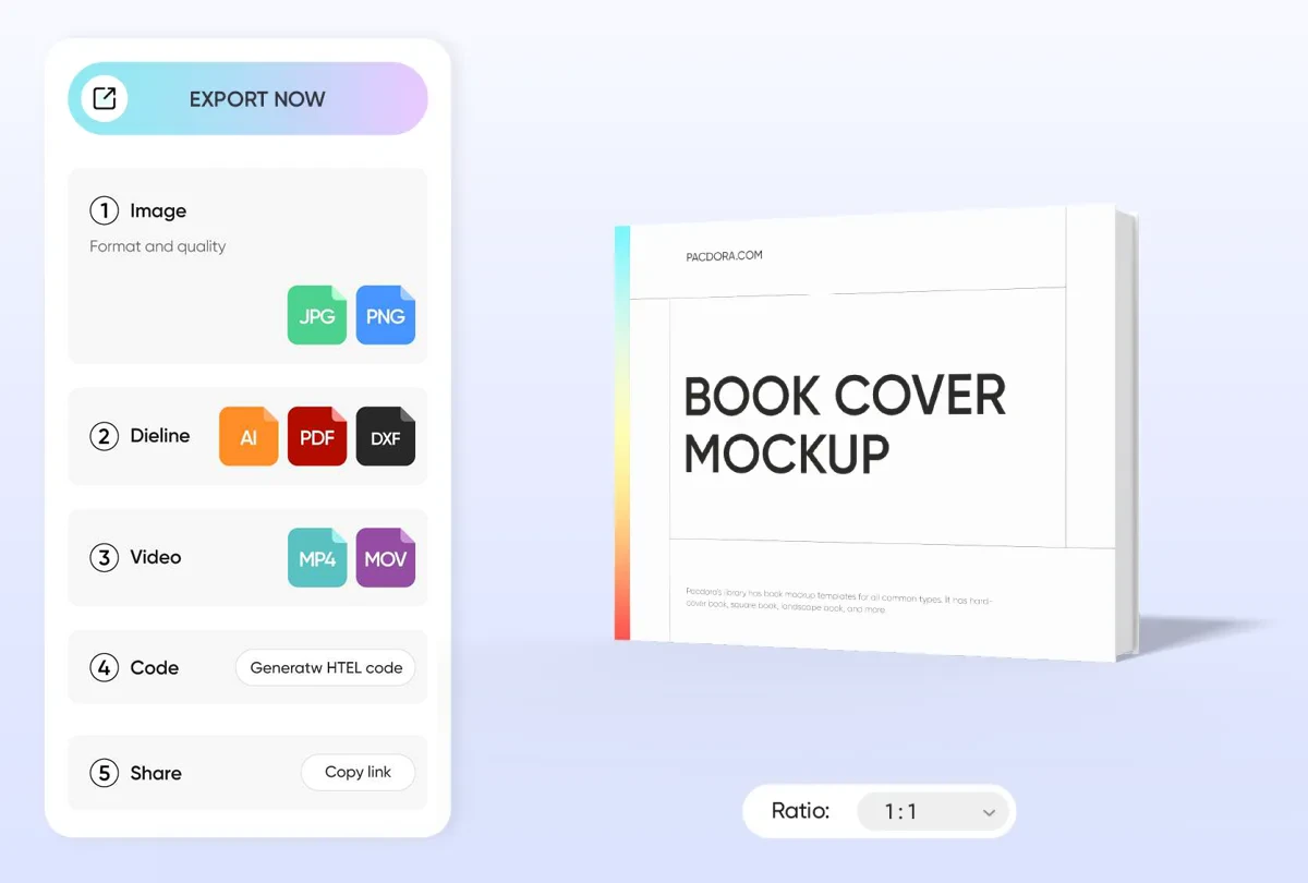 Export formats that meet your needs Export formats that meet your needs