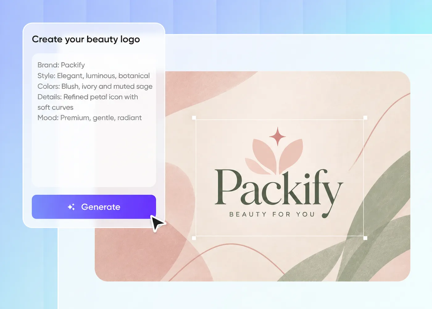 Step 1: Describe your beauty brand Step 1: Describe your beauty brand