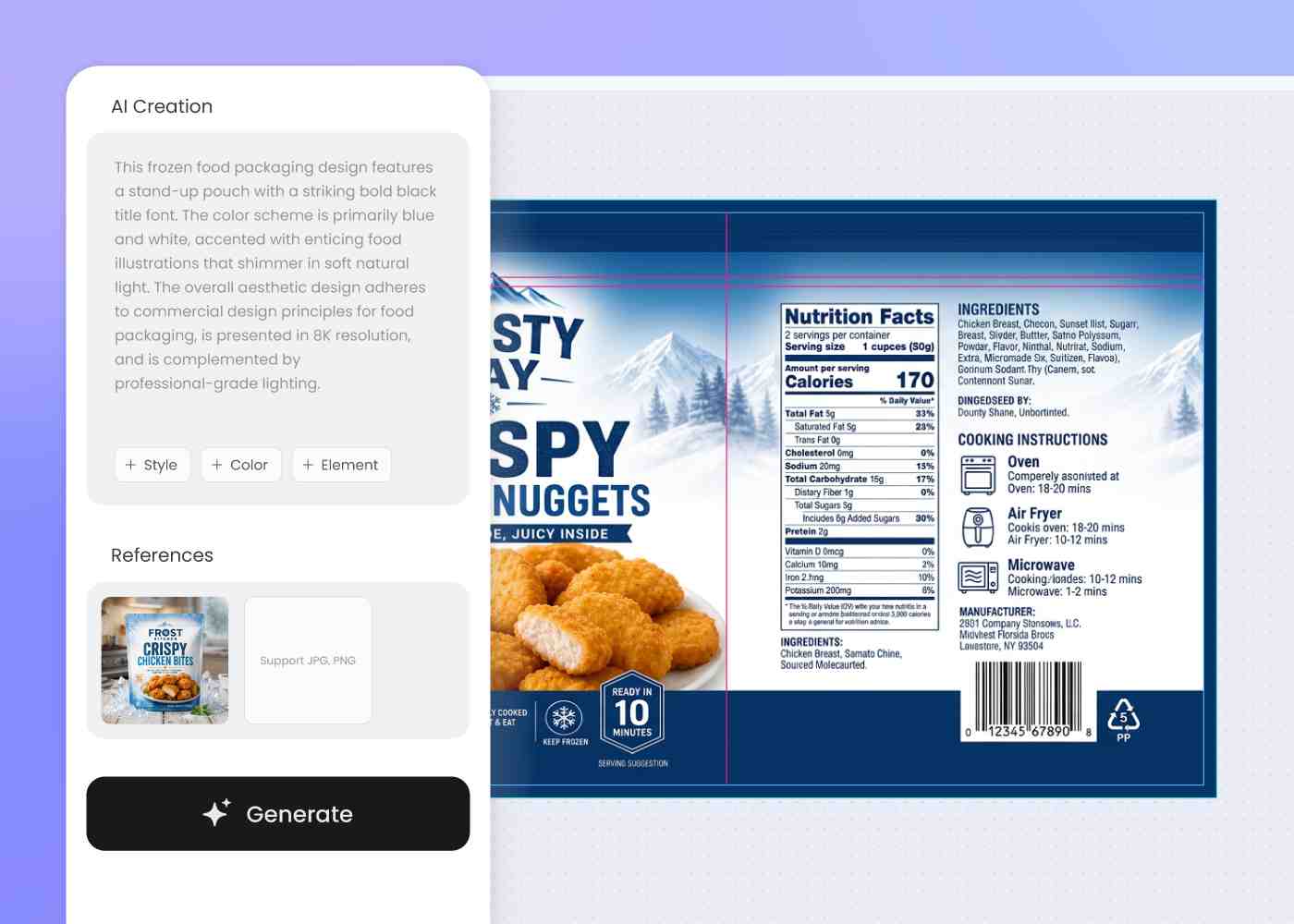Step 2: Enter your design brief Step 2: Enter your design brief