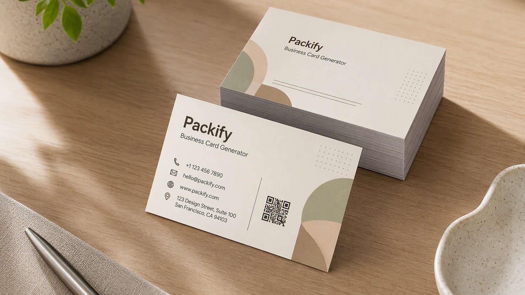 AI business card generator AI business card generator