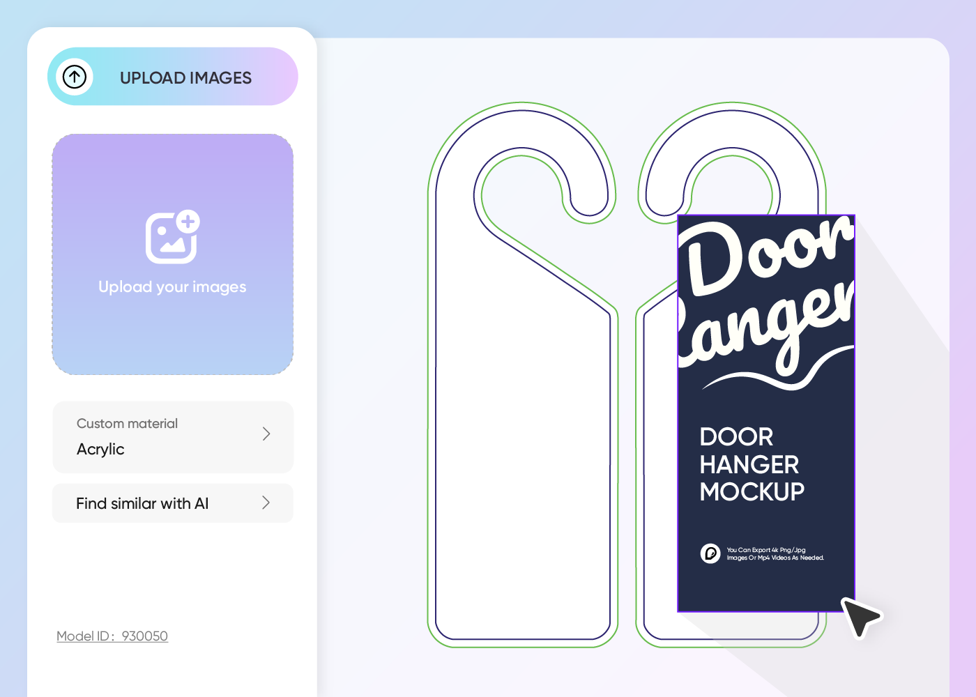 Step 2: Upload graphics and adjust Step 2: Upload graphics and adjust