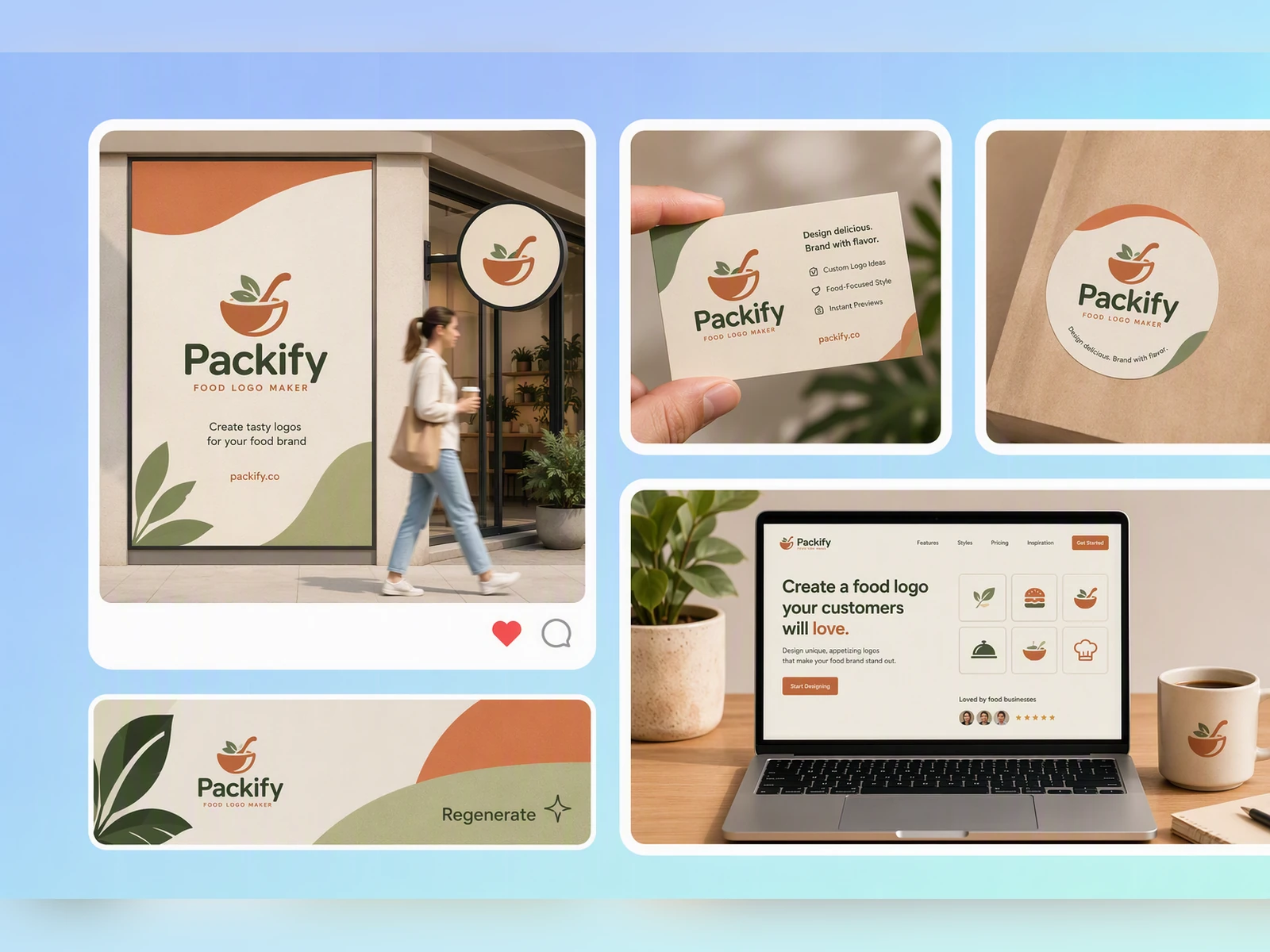 More than a restaurant logo generator More than a restaurant logo generator