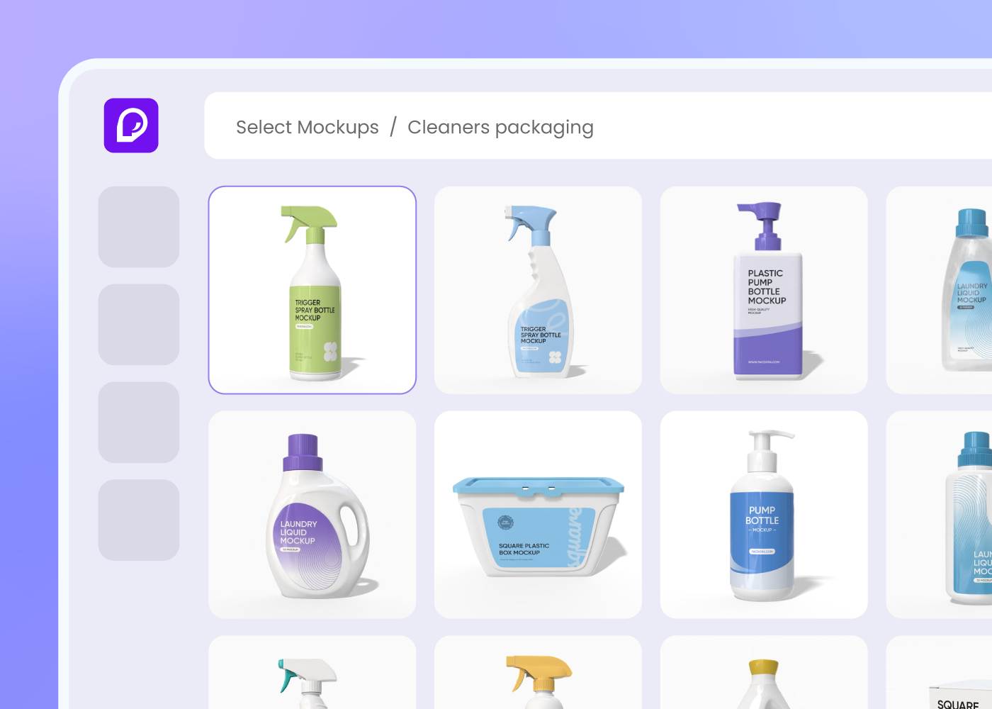 Step 1: Choose your packaging type Step 1: Choose your packaging type