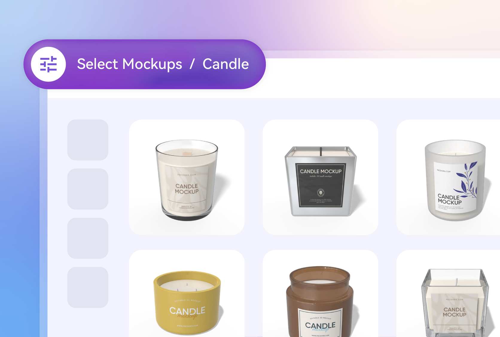 Candle style that matches your theme Candle style that matches your theme