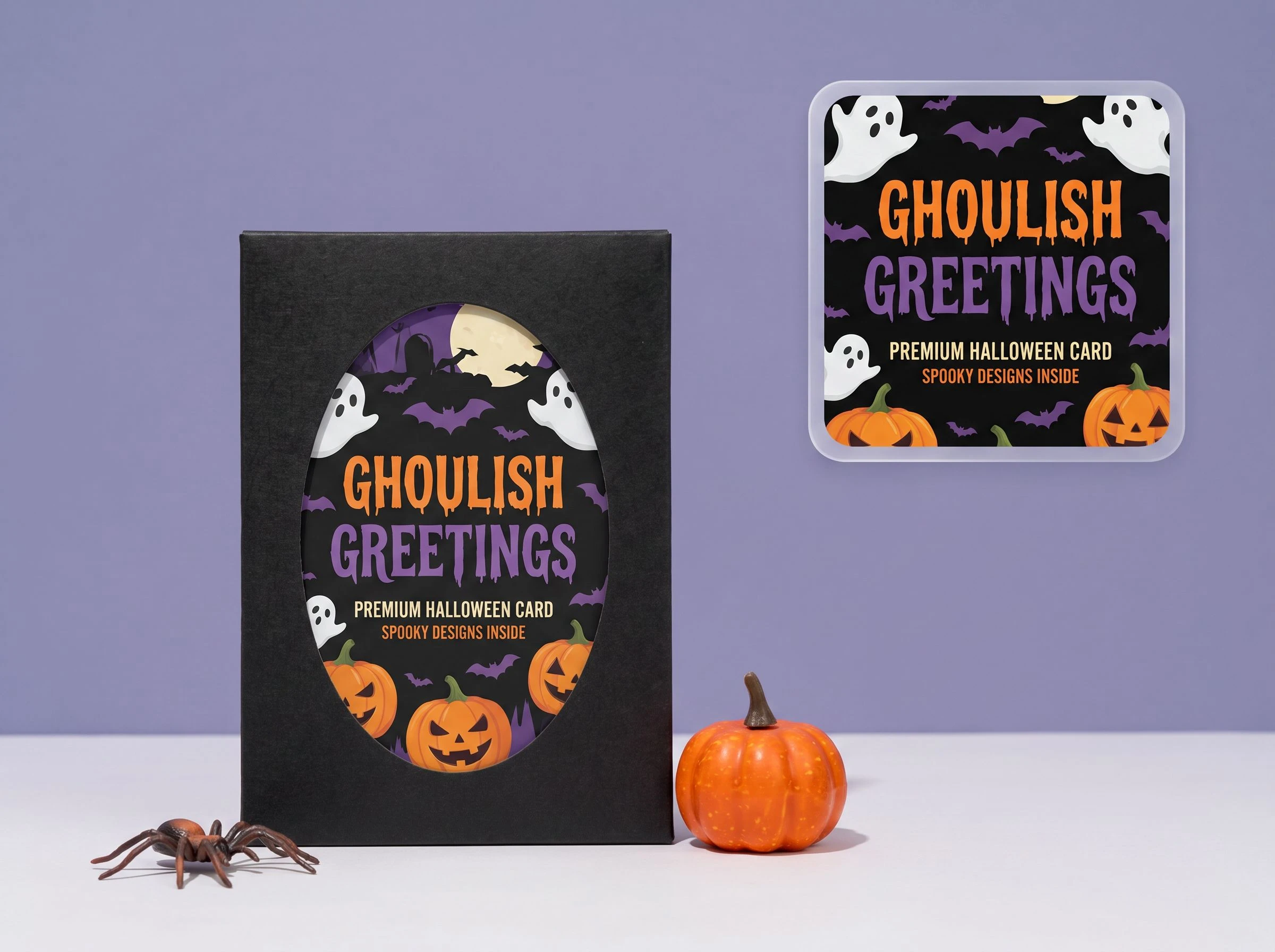 Complete a branded Halloween unboxing experience Complete a branded Halloween unboxing experience