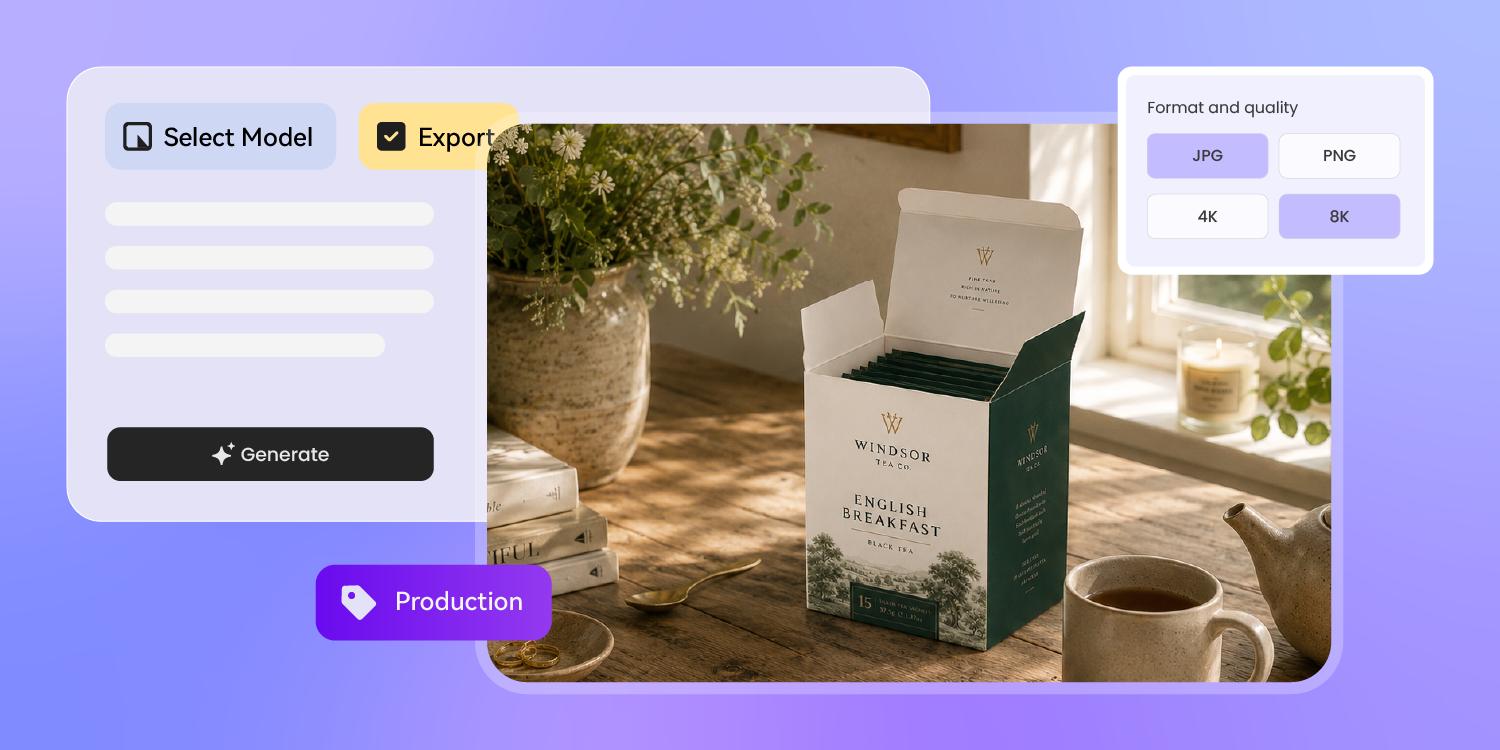 From structure to product shot, in one place From structure to product shot, in one place
