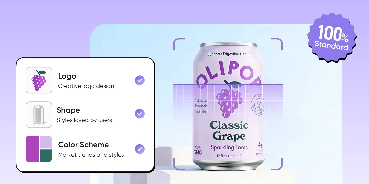 Tailored for AI packaging design Tailored for AI packaging design