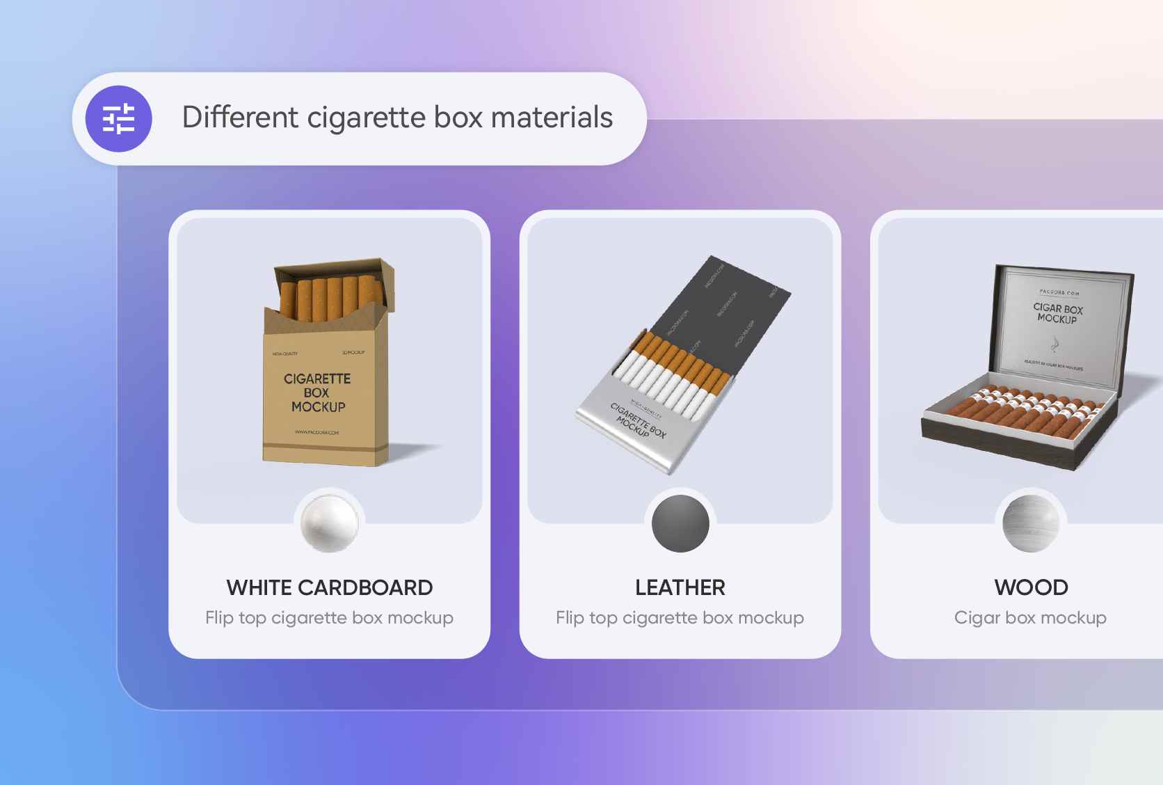 Select your premium cigarette packaging materials Select your premium cigarette packaging materials