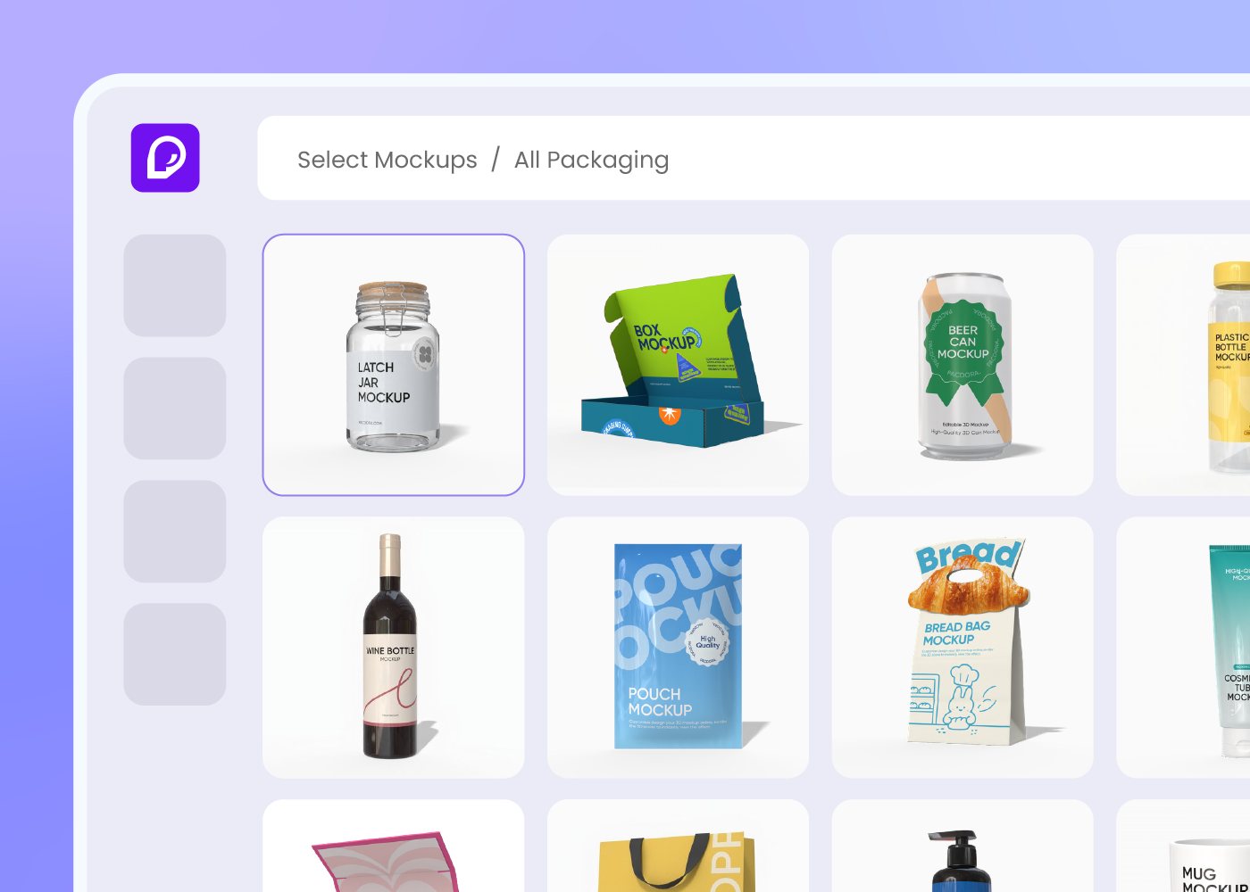 Step 1: Choose your packaging type Step 1: Choose your packaging type
